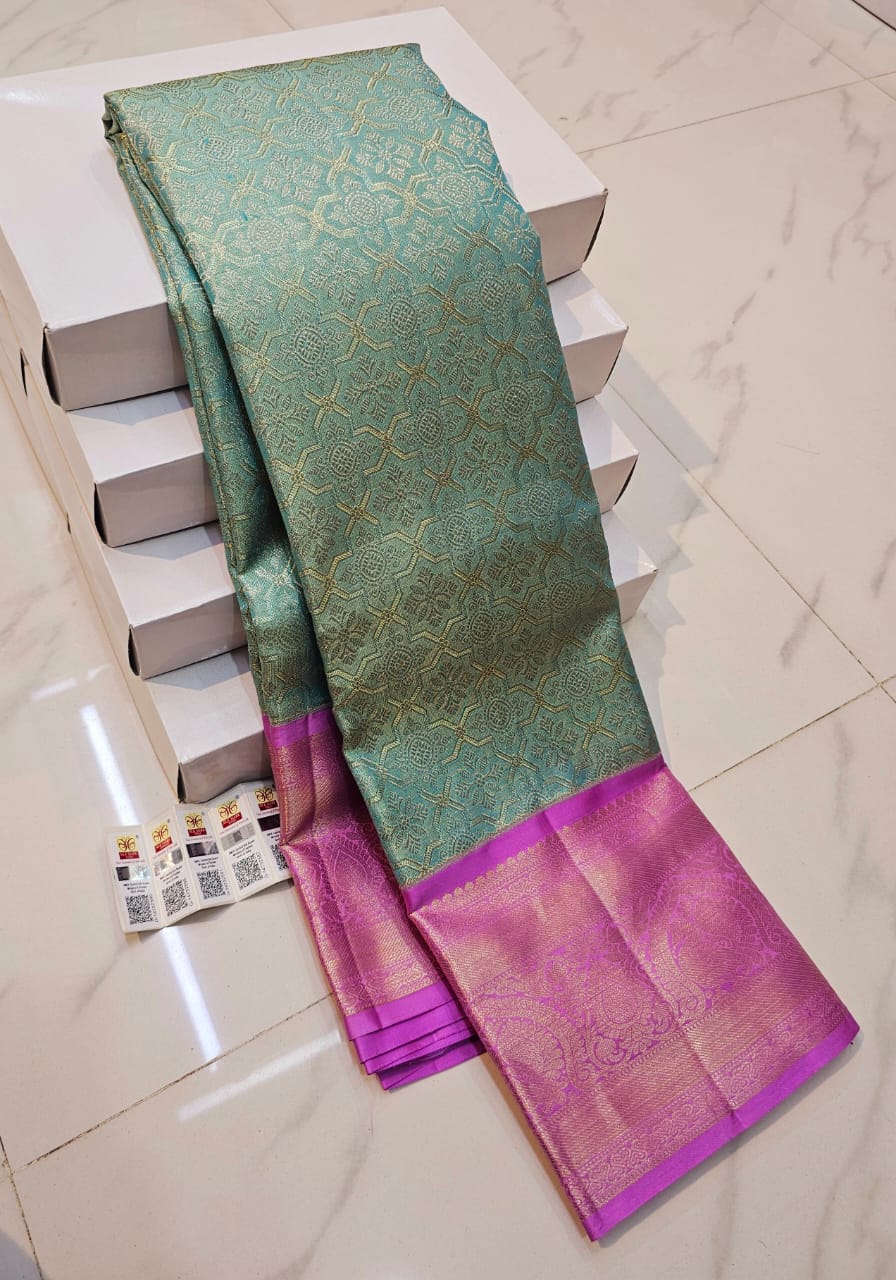 Pure Kanchipuram Handloom Silk Saree