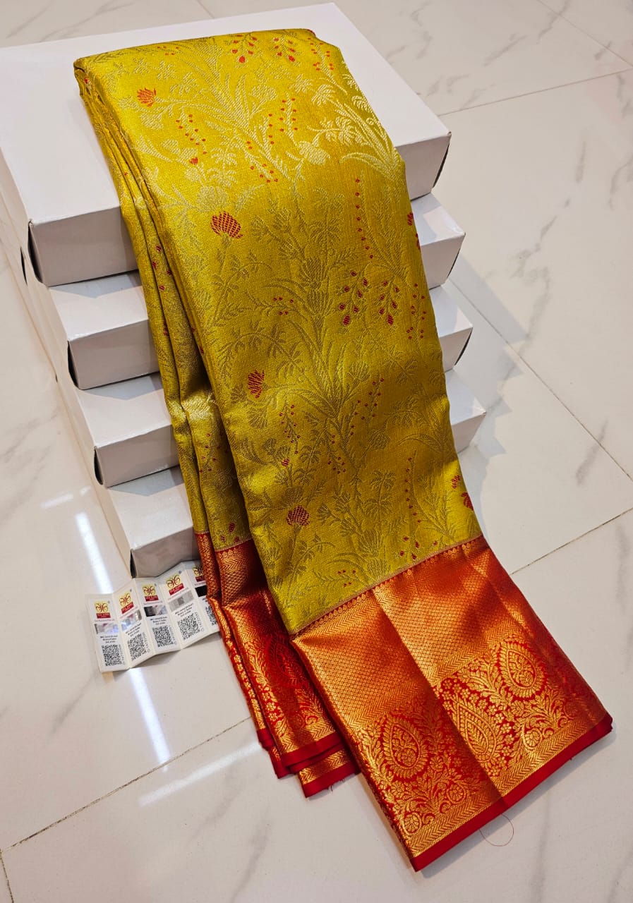 Pure Kanchipuram Handloom Silk Saree