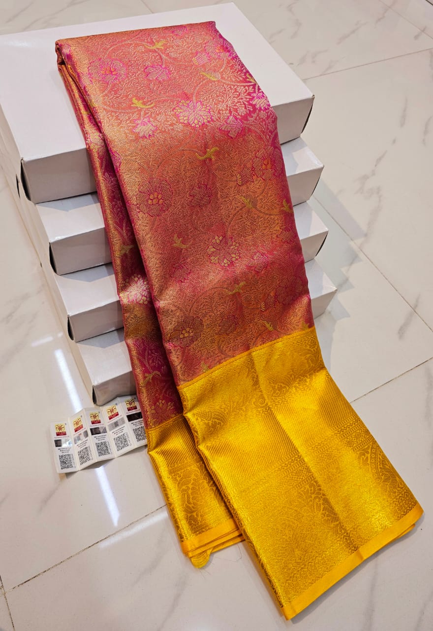 Pure Kanchipuram Handloom Silk Saree