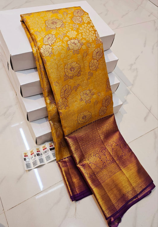 Pure Kanchipuram Handloom Silk Saree