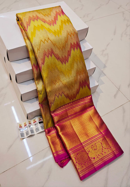 Pure Kanchipuram Handloom Silk Saree