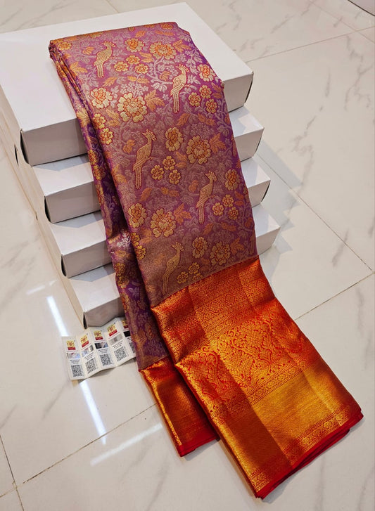 Pure Kanchipuram Handloom Silk Saree