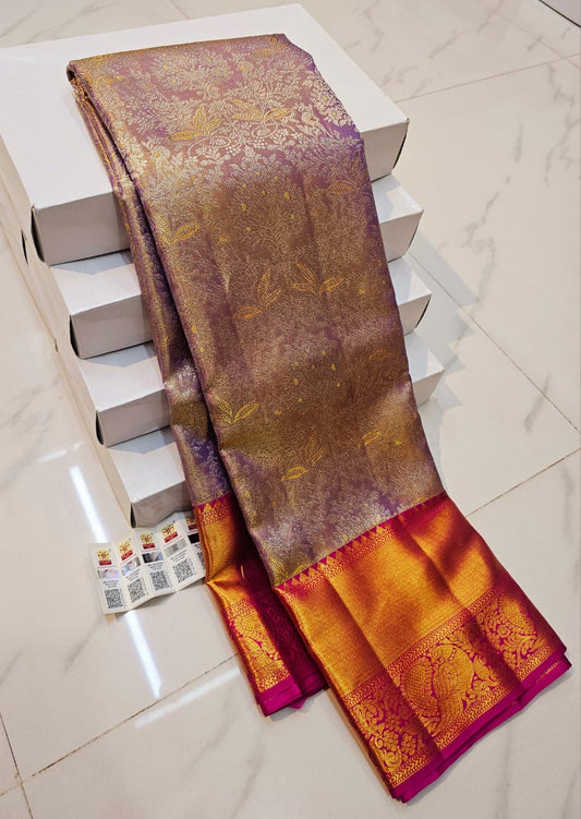Pure Kanchipuram Handloom Silk Saree