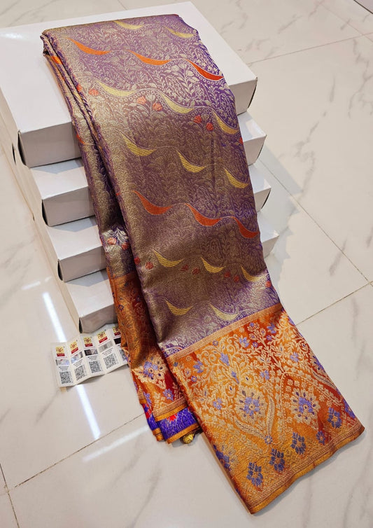 Pure Kanchipuram Handloom Silk Saree