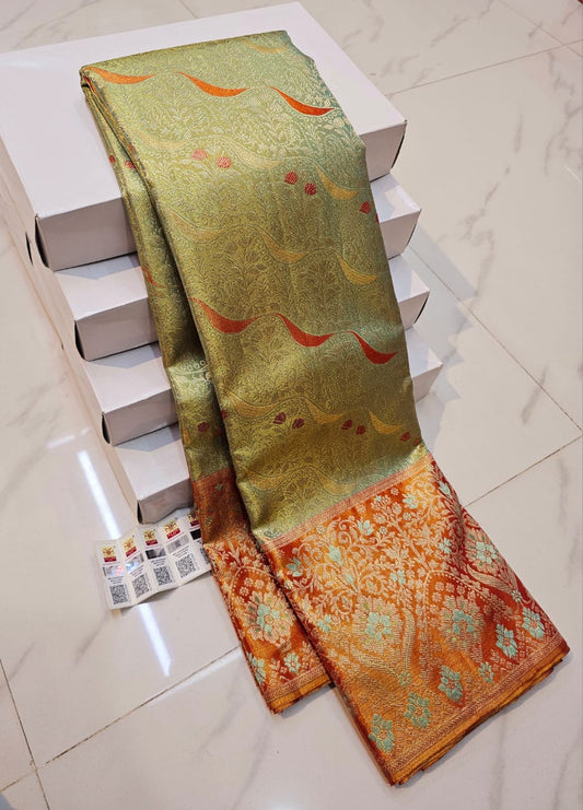 Pure Kanchipuram Handloom Silk Saree