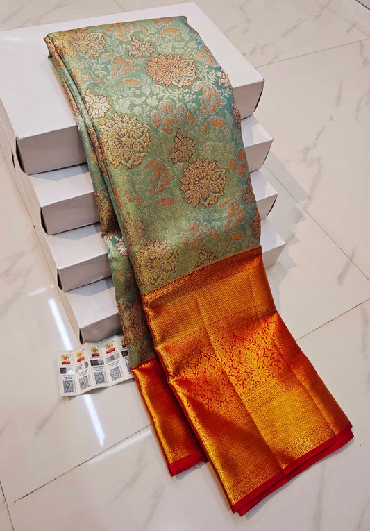 Pure Kanchipuram Handloom Silk Saree