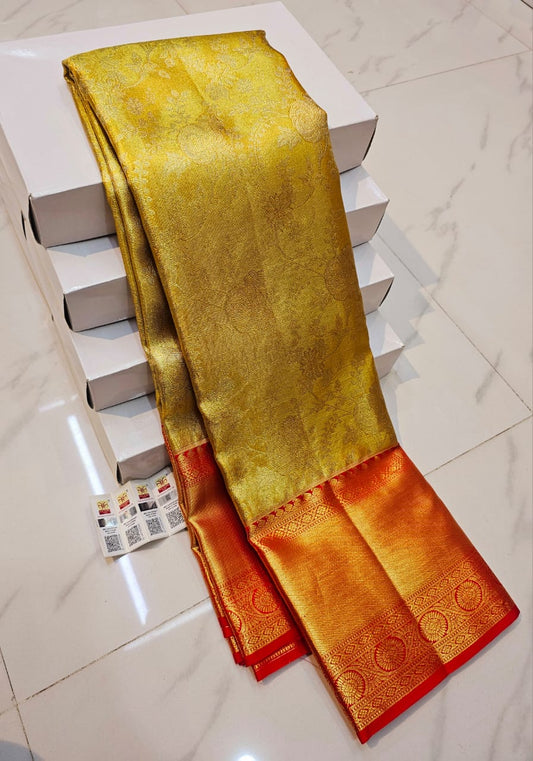 Pure Kanchipuram handloom silk saree