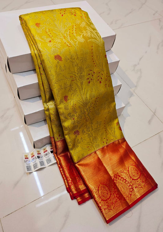 Pure Kanchipuram Handloom Silk Saree