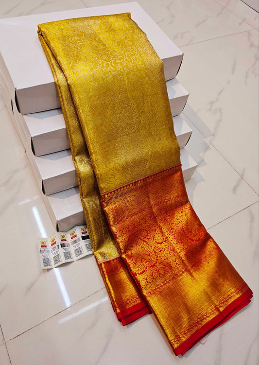 Pure Kanchipuram Handloom Silk Saree